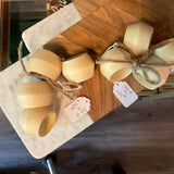 Bamboo Napkin Rings - Set of 4