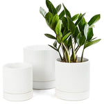 White Modern Plant Pot Small