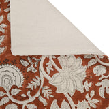 Set of 4 Amber Hand Block Printed Placemats| Gift for her