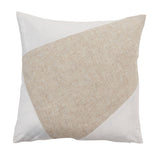Velvet Throw Pillow With Geometric Design