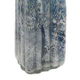 Contemporary Blue Glass Vase Set