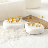 Flower Velvet Stud Gift Set