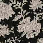 Hand block printed pillow cover with insert
