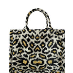 Silk Velvet Ikat Large Tote Bag