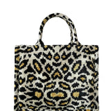 Silk Velvet Ikat Large Tote Bag