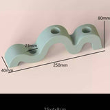 Concrete candle holder Unda