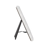 4 in. x 6 in. White Resin Wavy Arch Photo Frame