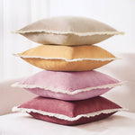 Nacazcol Pillows - Beige/Dusty Pink each one
