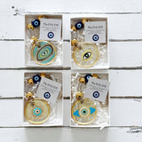 Evil Eye Wall Hanging, Gold Evil Eye Wall Decor, Protection