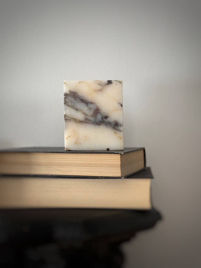 Marble Candle- White Label Ready
