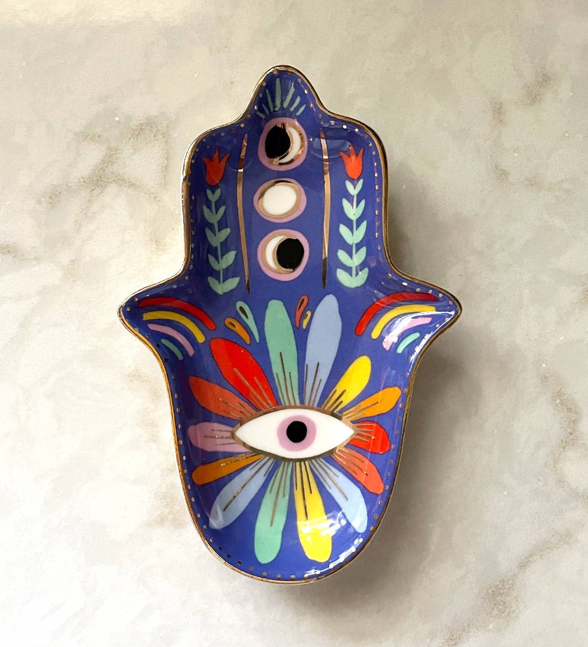Hamsa Trinket Dish