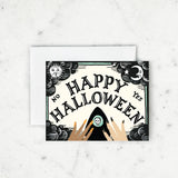 Ouija Halloween Card