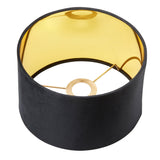 17.75"H Gold Origami Horse Base Table Lamp with Drum Shade