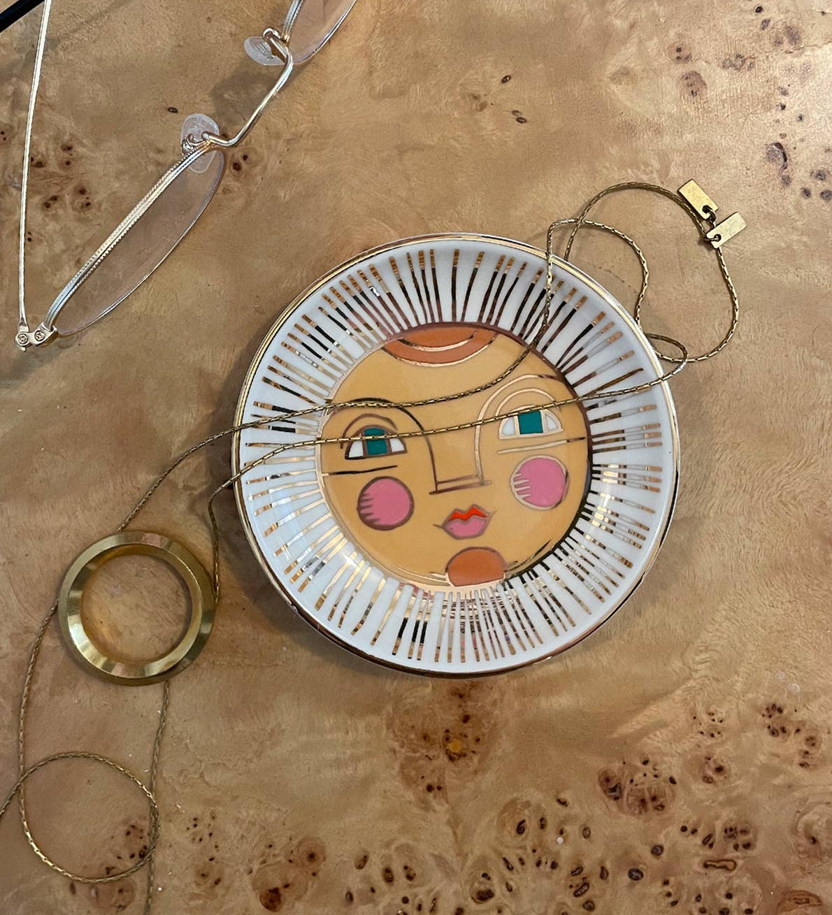 Sun Trinket Dish
