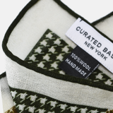 4 Sided Houndstooth Pocket Square