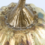 Glass Rustic Metallic Pumpkin