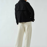 HALF TRENCH DOUBLE BUTTON JACKET