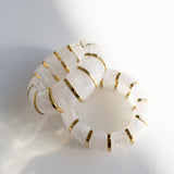 Bibi Stretch Bracelet - White