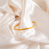 18K Gold PVD You Got This Engraved Bangle Bracelet