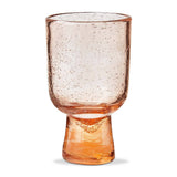 Tag Bubble Glass Footed All Purpose Blush
