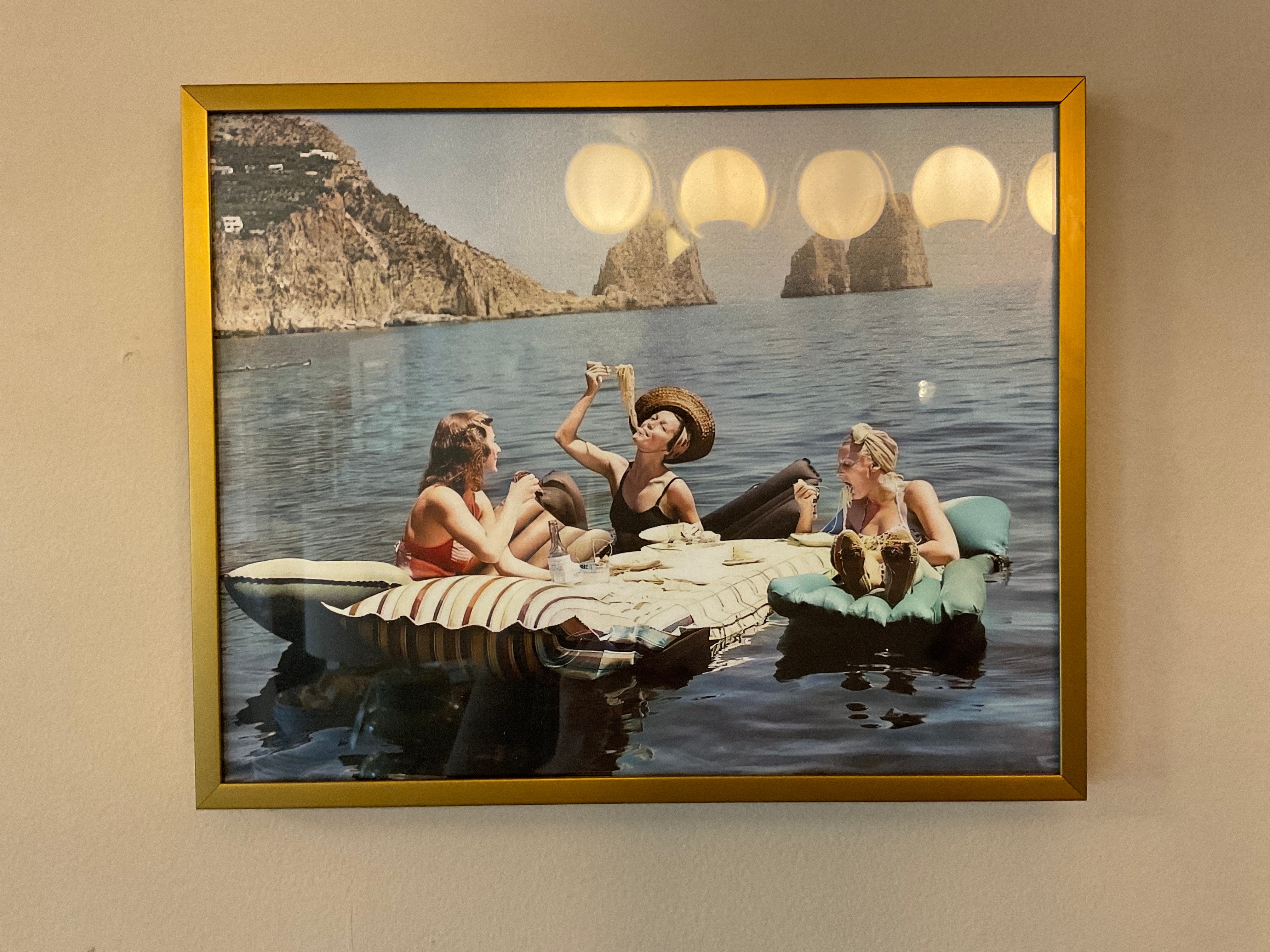 Pasta in the sea