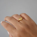 11:11 Heart Ring
