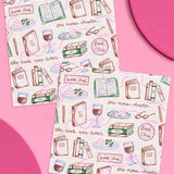 Book Club Napkins | Reading Party, Literary, Bookish