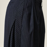 STRIPE CLASSIC BARREL PANTS