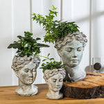 Xs Women Head Planter-6.5"H