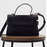 SOFT LEATHER FASHIONABLE COMMUTER HANDBAG