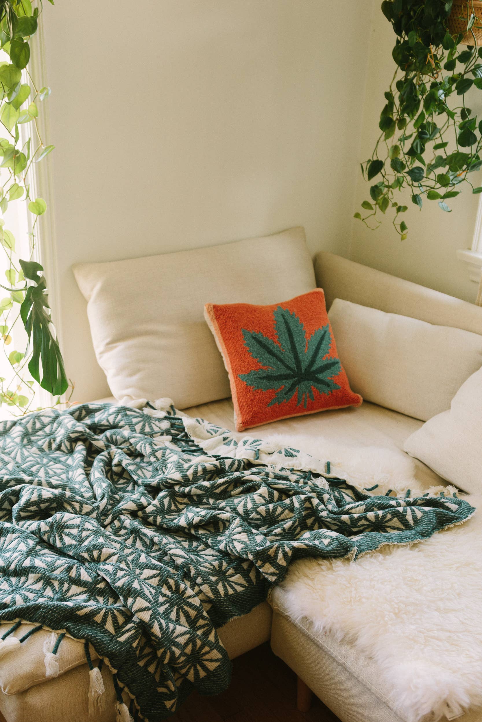 Planetarium Throw Blanket by Justina Blakeney