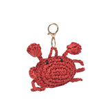 Crab Keychain Charm