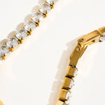 René Non-Tarnish Rhinestone Dressy Bracelet