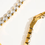 René Non-Tarnish Rhinestone Dressy Bracelet