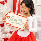 BEC1231 - To Santa Tag Bamboo Tray