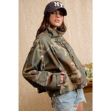 CAMO WINDBREAKER JACKET