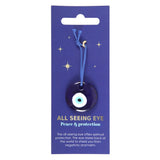 Glass All Seeing Eye Protection Charm