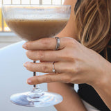 Stainless Steel Braided Stacking Ring - Hypoallergenic