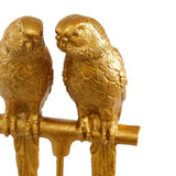 Coastal Gold Polystone Sculpture
