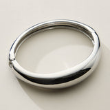 Thin and Wavy Elegant Cuff Bracelet