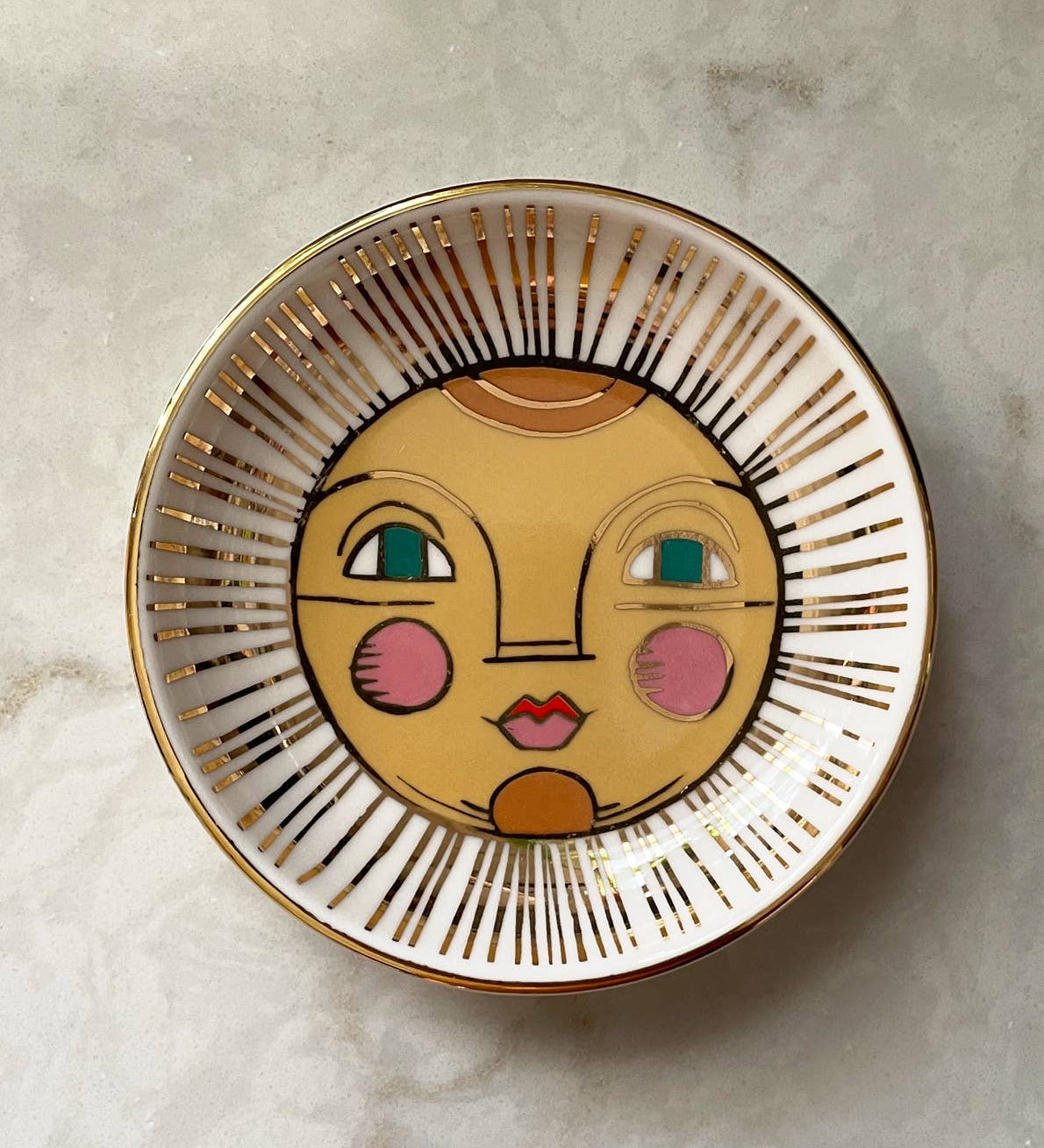 Sun Trinket Dish