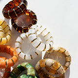Bibi Stretch Bracelet - White