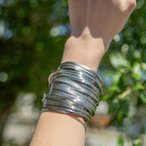 18K Gold PVD You Got This Engraved Bangle Bracelet