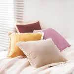Nacazcol Pillows - Beige/Dusty Pink each one