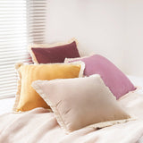 Nacazcol Pillows - Beige/Dusty Pink each one