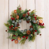 Wreath - Dried Faux Oranges And Berries (PC)