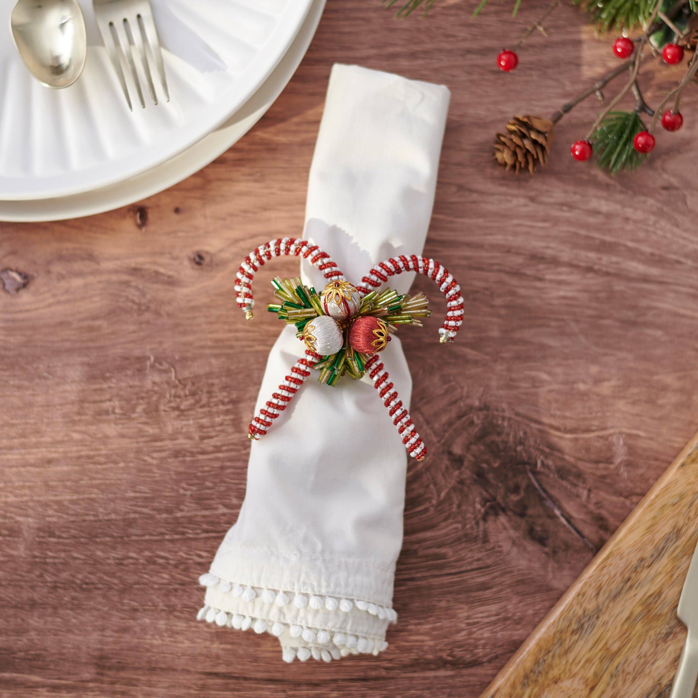 Candy Cane Napkin Ring