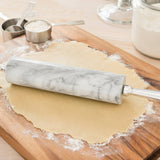Marble Rolling Pin, White, 2.5" x 17.5" x 3"