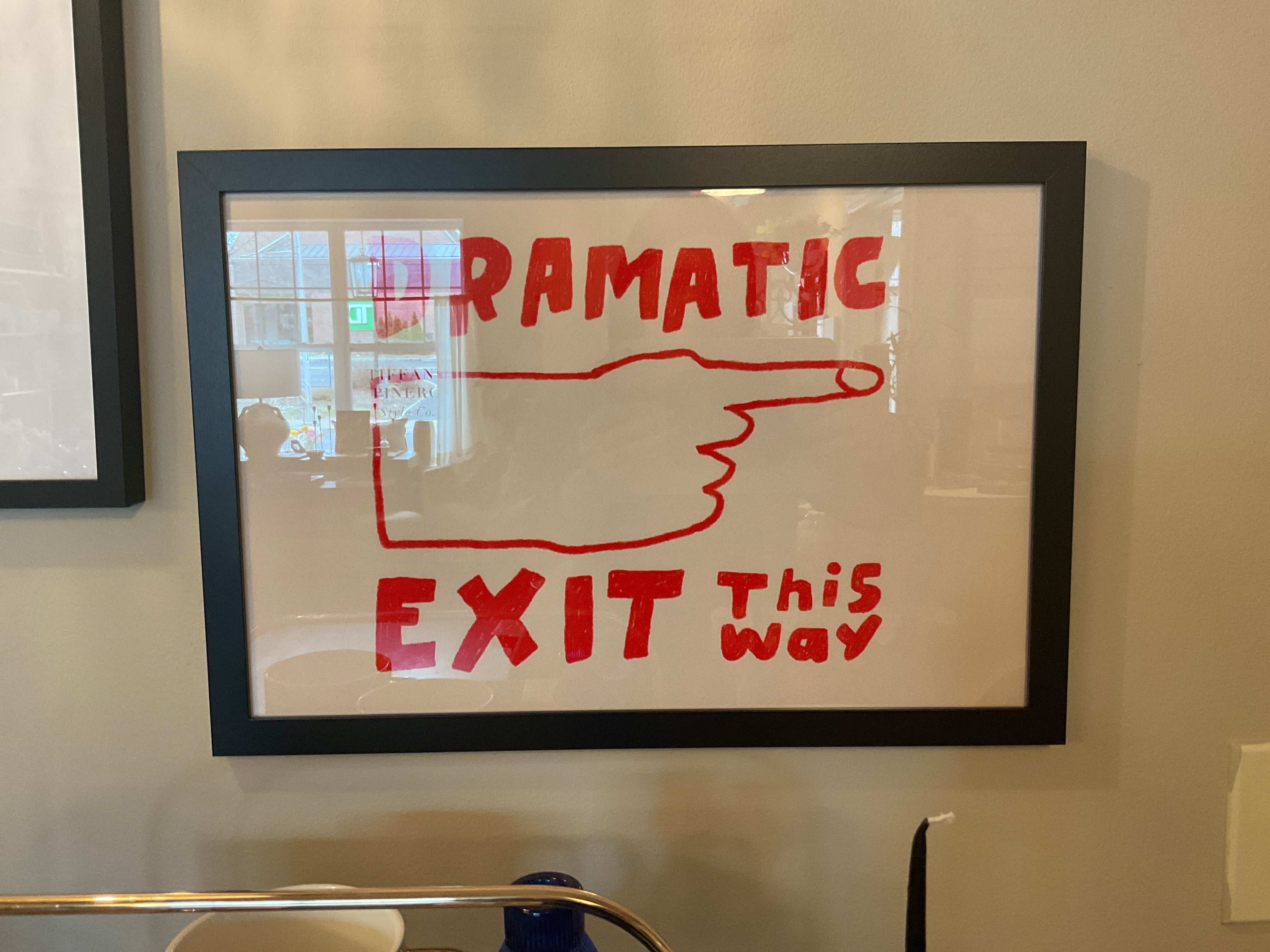 Dramatic Exit This Way