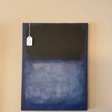 Rothko Inspired Blue Painting 16x12